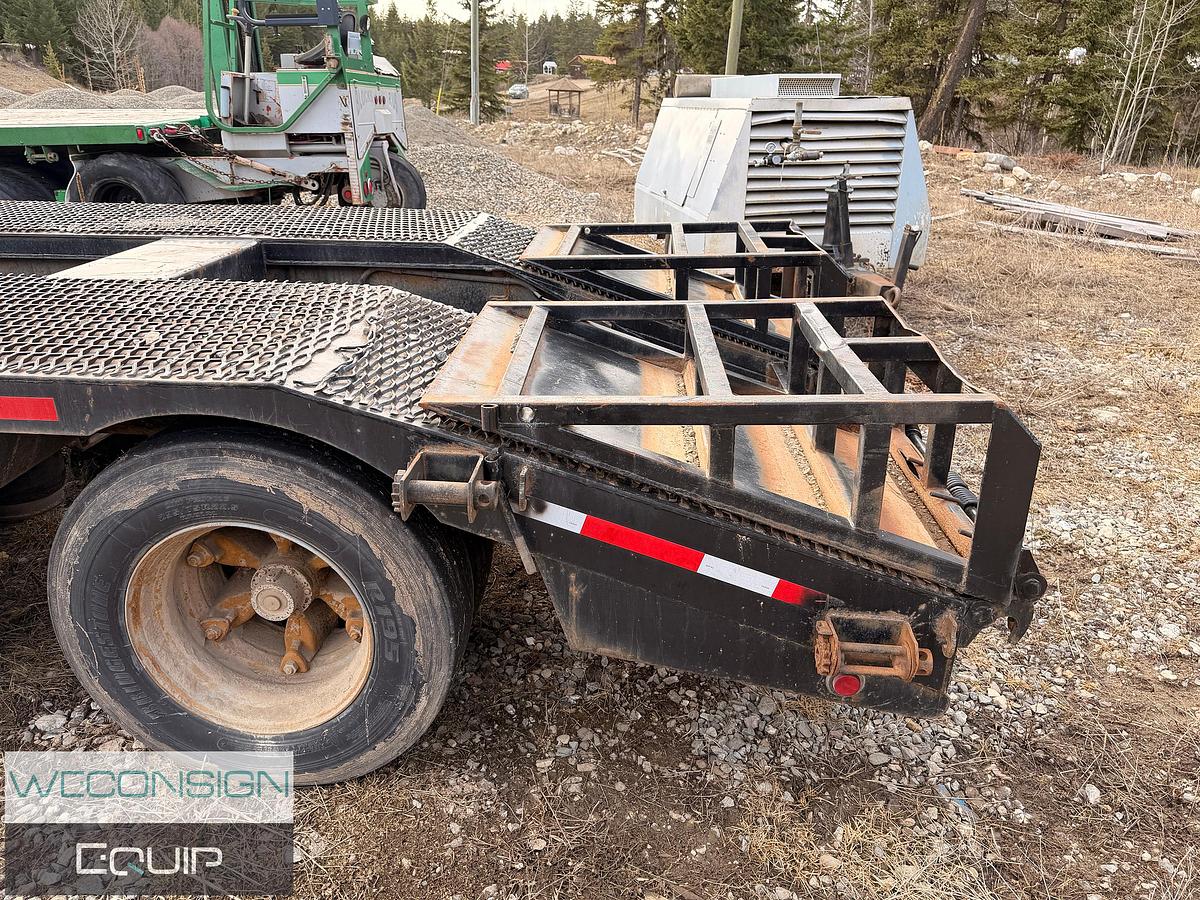 Used 1991 Trail King 50 Ton Lowboy Trailer