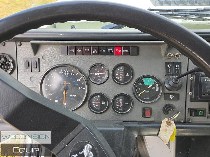 Used 1996 Mack CS200P Single Axle Boom/ Crane Truck