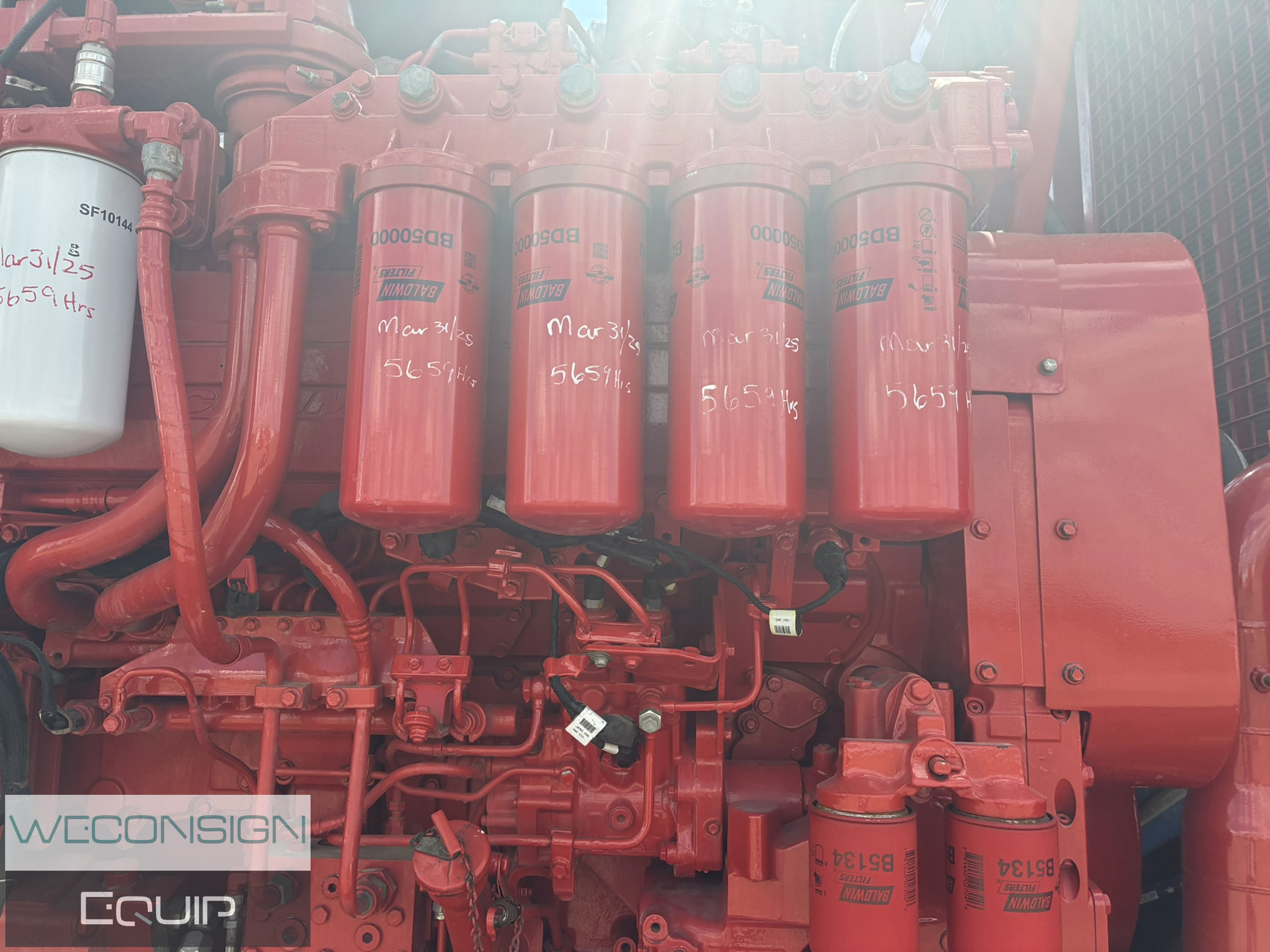 Used 2019 MSI 3000HP True Twin Fluid Pumper