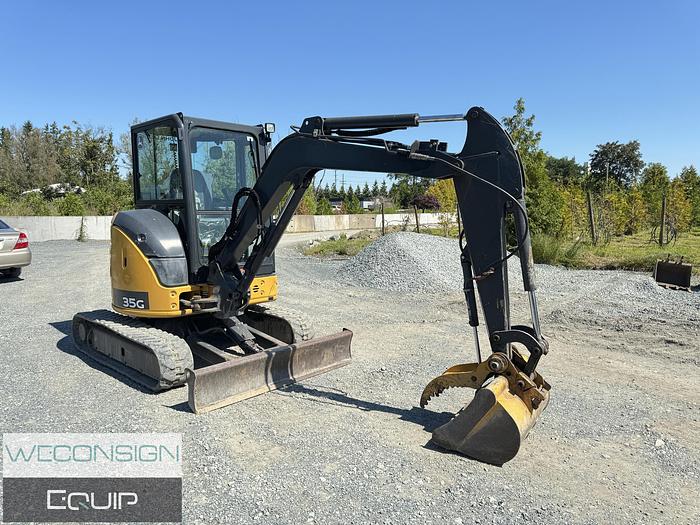 Used 2014 John Deere 35G Excavator