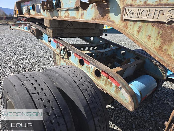Used 2012 K-Line 7 Axle 50T RGN Lowbed Combination