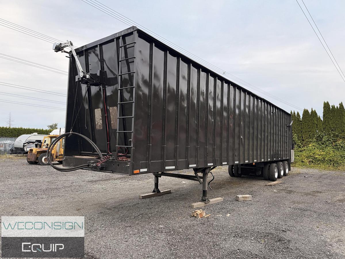 Used 2014 Northern Chain Floor Live Bottom Trailer