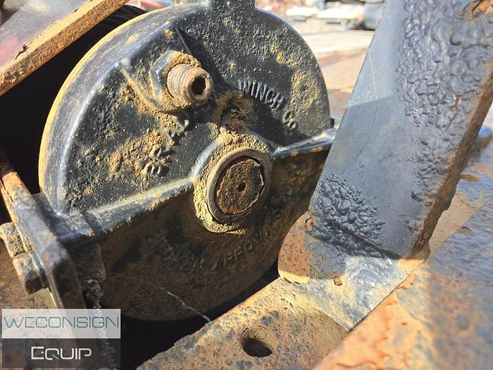 Used 2008 Landoll 660C Sliding Axle/ Recovery Trailer