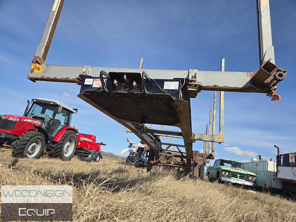 Used 2017 Doepker Hay Rack Logging Trailer