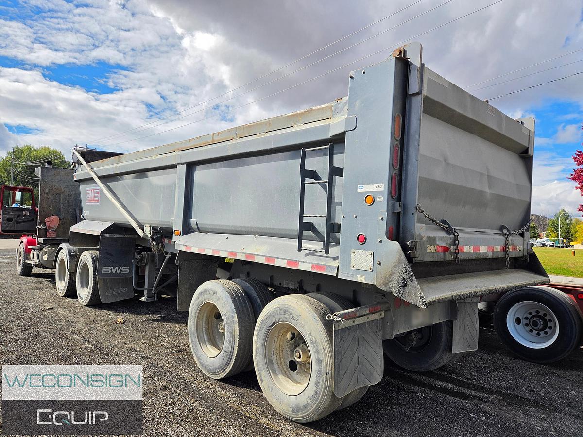 Used 2022 BWS Tandem End Dump Trailer