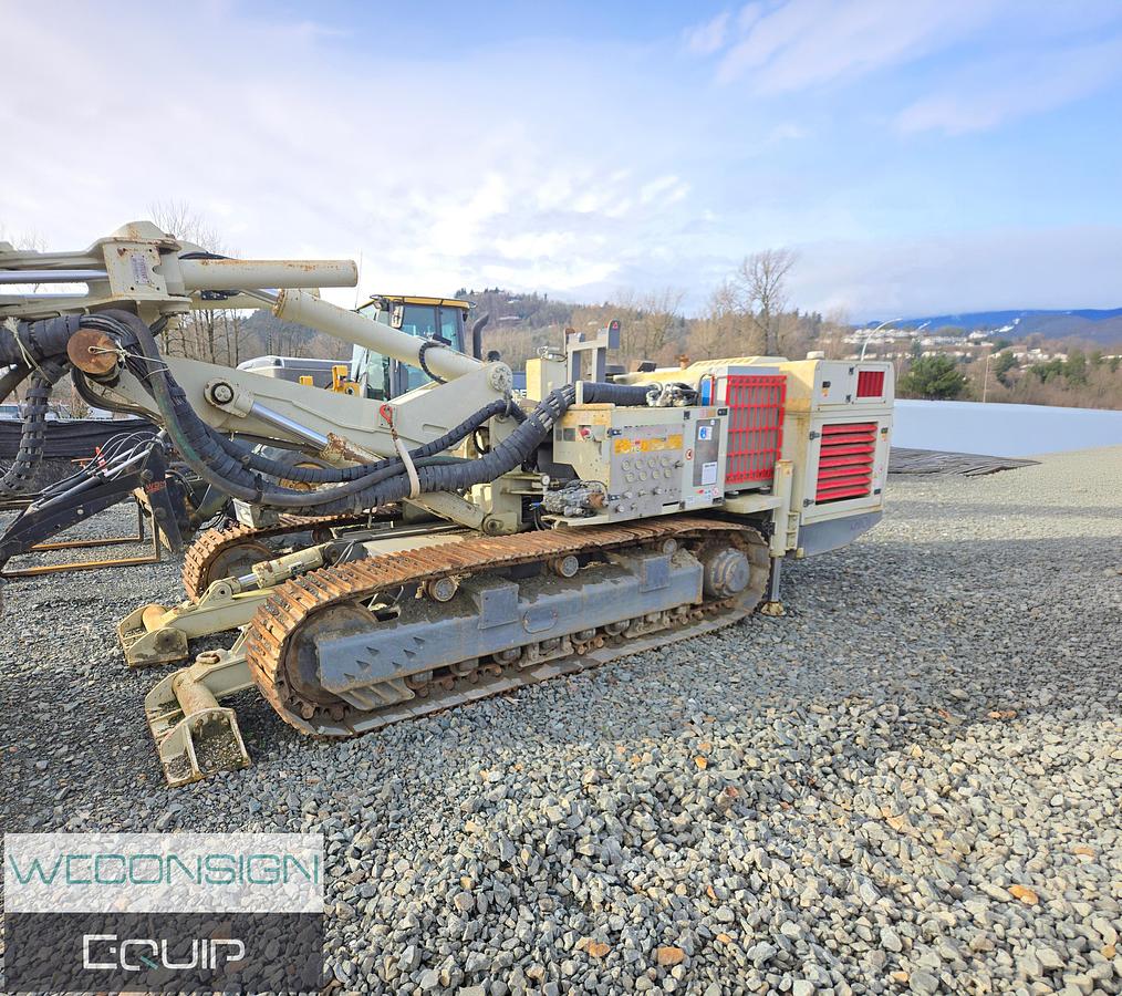 Used 2018 Comacchio MC28 Hydraulic Crawler Drill