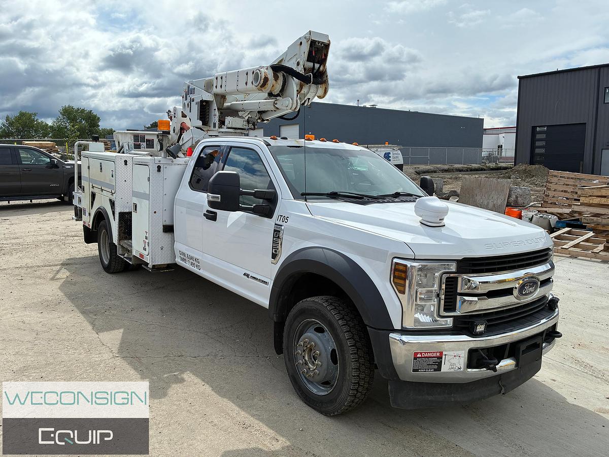 Used 2019 Ford F550 Bucket Truck