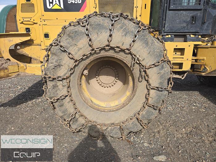 Used 2015 CAT 545D Forestry Skidder