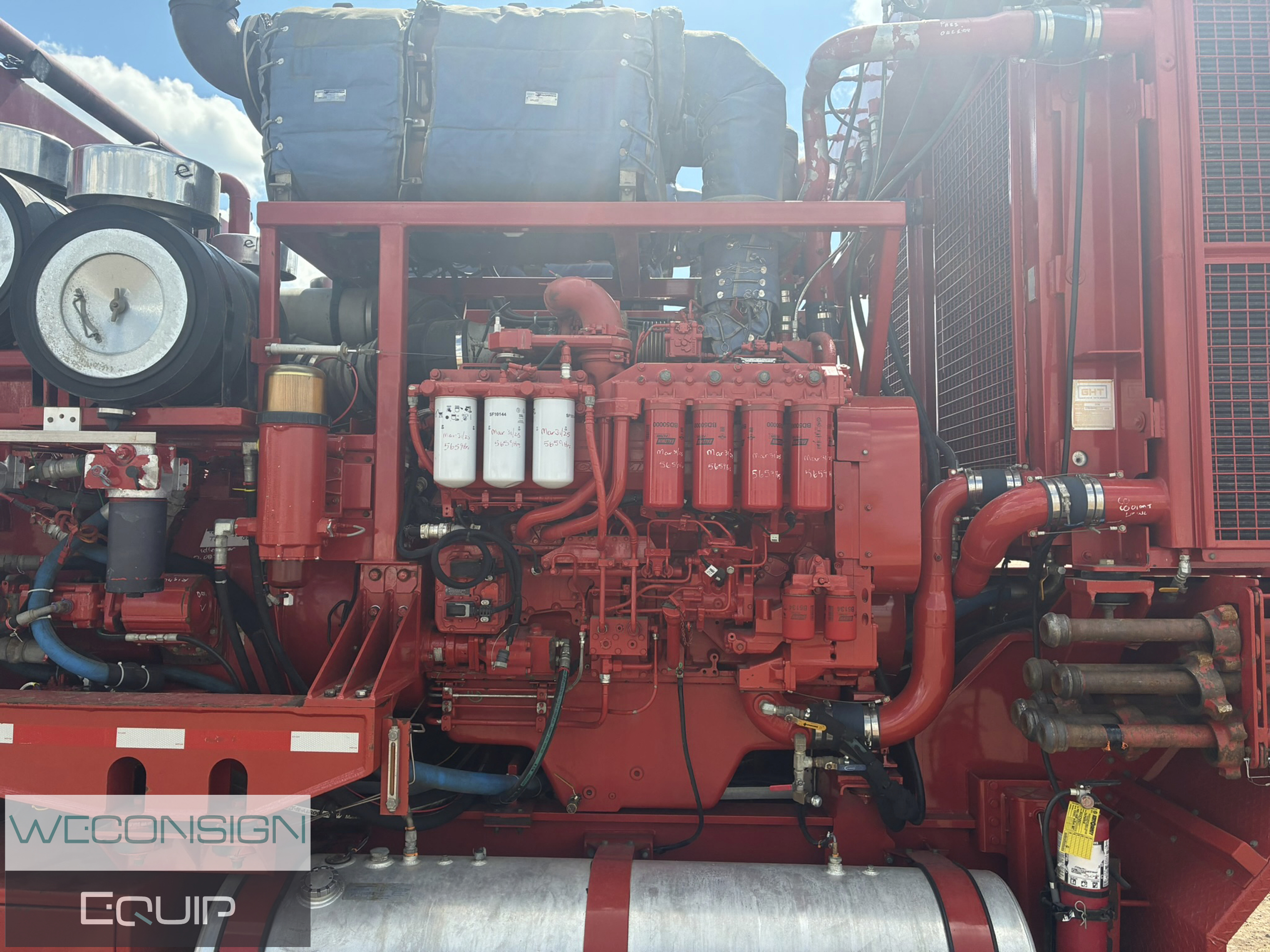 Used 2019 MSI 3000HP True Twin Fluid Pumper