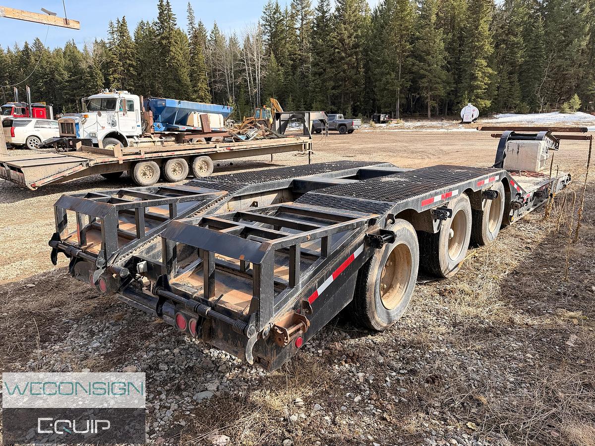 Used 1991 Trail King 50 Ton Lowboy Trailer