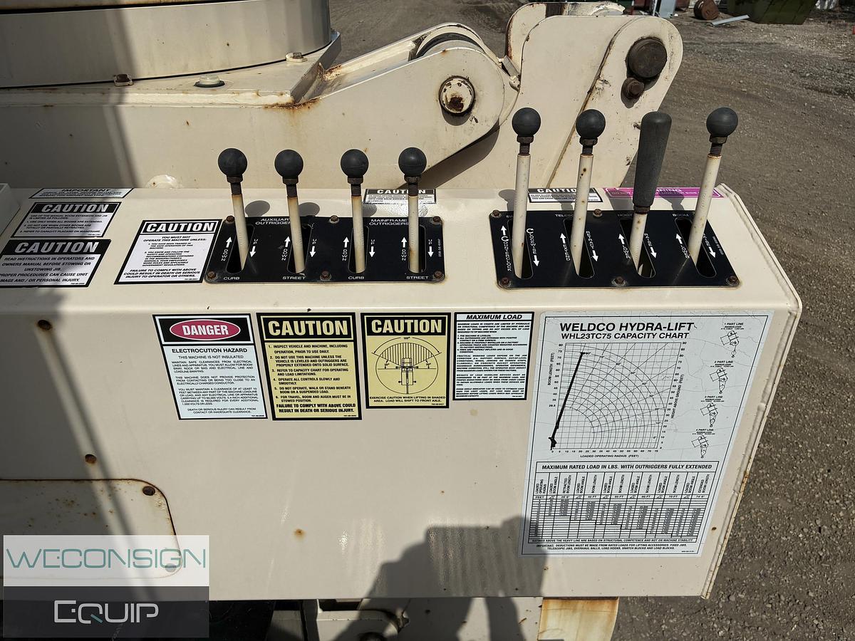 Used 2015 Kenworth T880 Crane Truck
