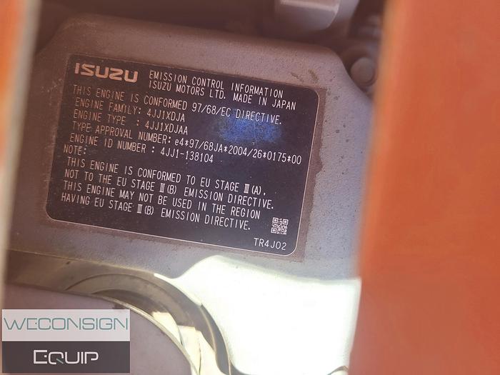 Used 2012 Hitachi ZX120 Excavator