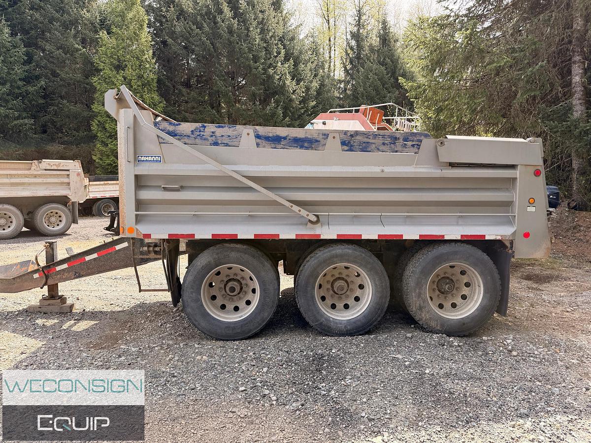 Used 2019 Arnes Tridem Pup Dump Trailer