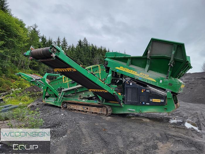 Used 2019 McCloskey R230 Screen Aggregate