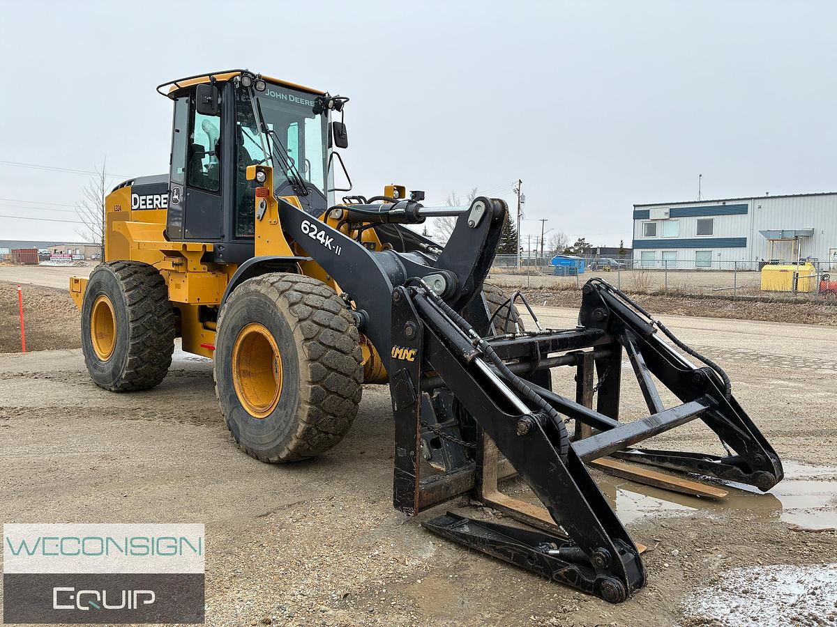 Used 2017 John Deere 624K-II Wheel Loader