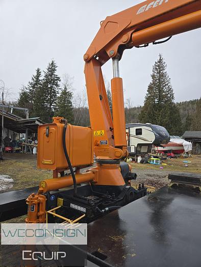 Used 1996 Mack CS200P Single Axle Boom/ Crane Truck