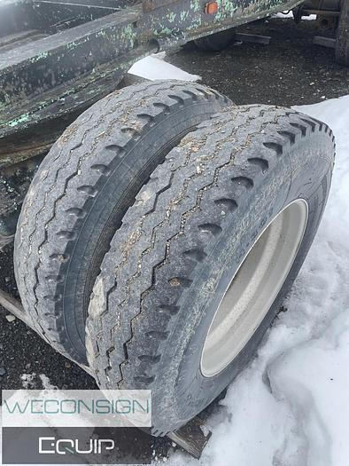 Used 1995 Brodex Pole Foresty Trailer