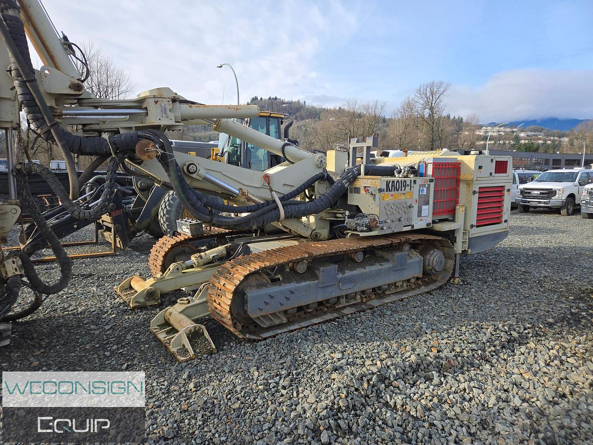 Used 2018 Comacchio MC28 Hydraulic Crawler Drill