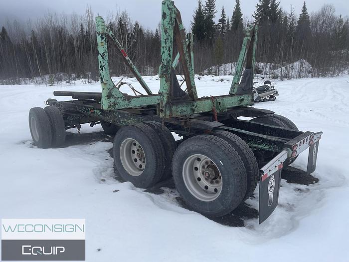 Used 1995 Brodex Pole Foresty Trailer