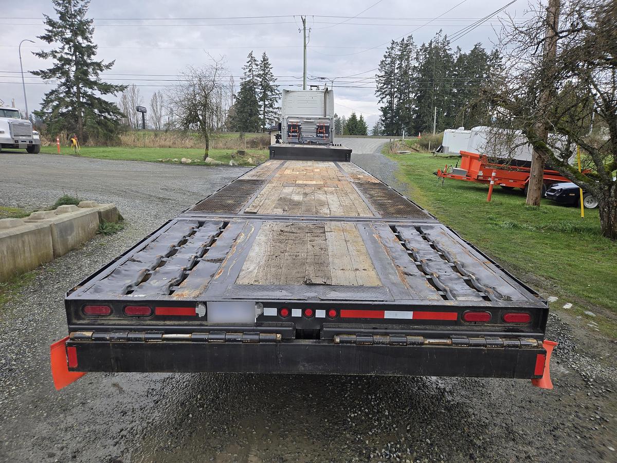 Used 2008 Ledwell Hydraulic Tilt Deck Equipment Trailer