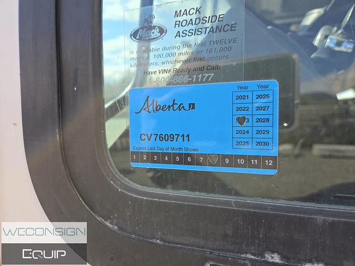 Used 2008 Mack MRU613 Concrete Pumper Truck