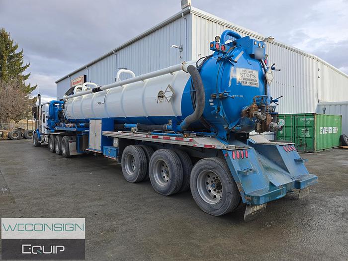 Used 2015 Kenworth T800 Tri Drive Code Semi Vac