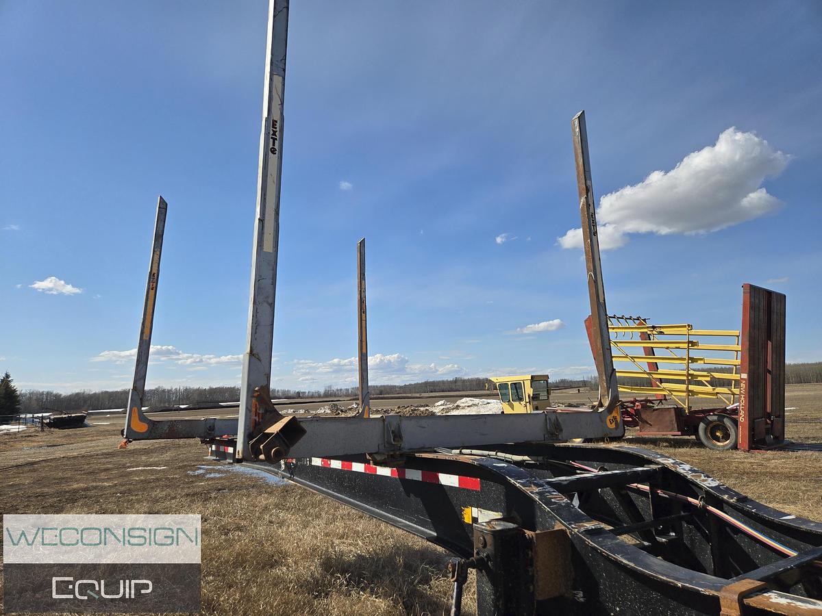 Used 2017 Doepker Hay Rack Logging Trailer