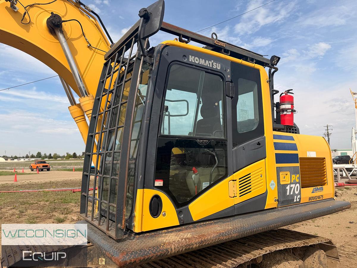 Used Komatsu PC170LC-10 Excavator