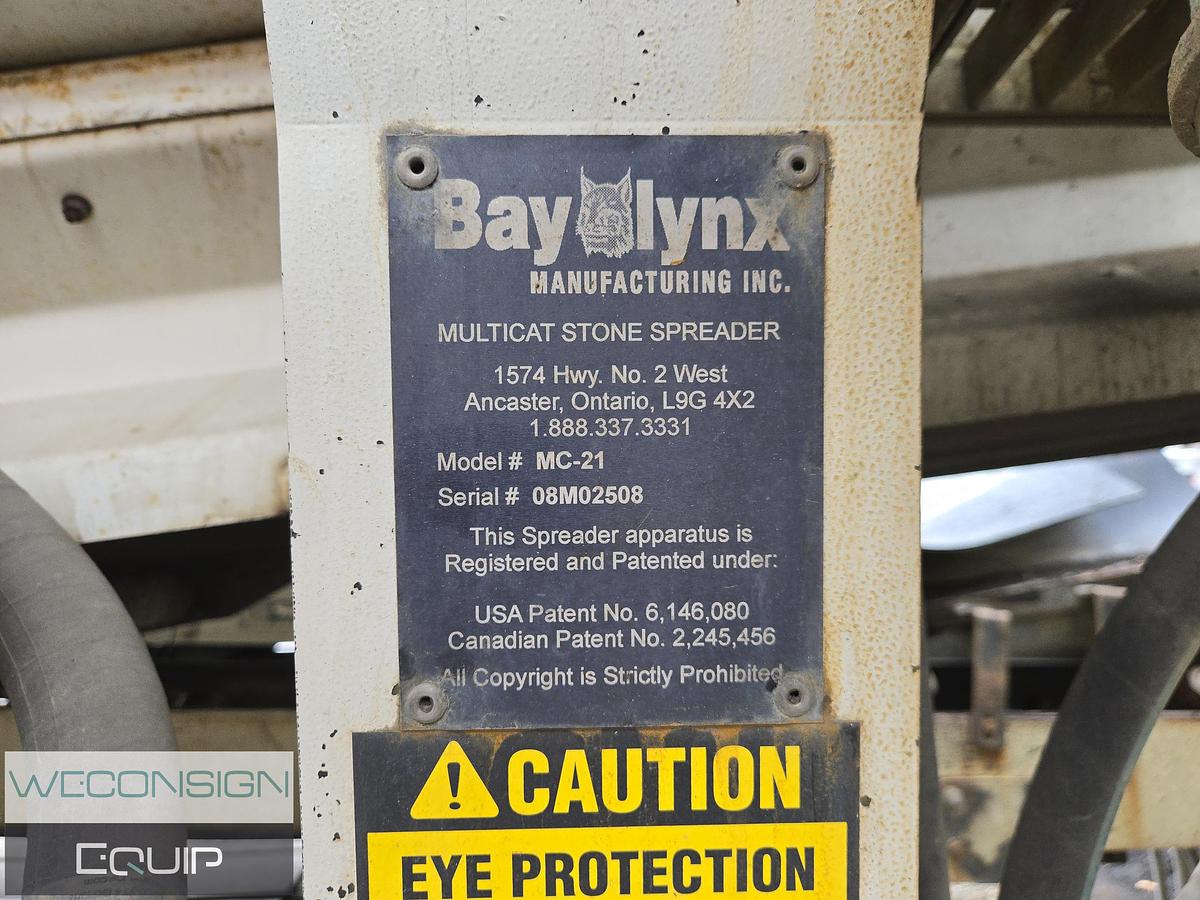 Used 2008 Kenworth T800 Tri Drive Stone Slinger