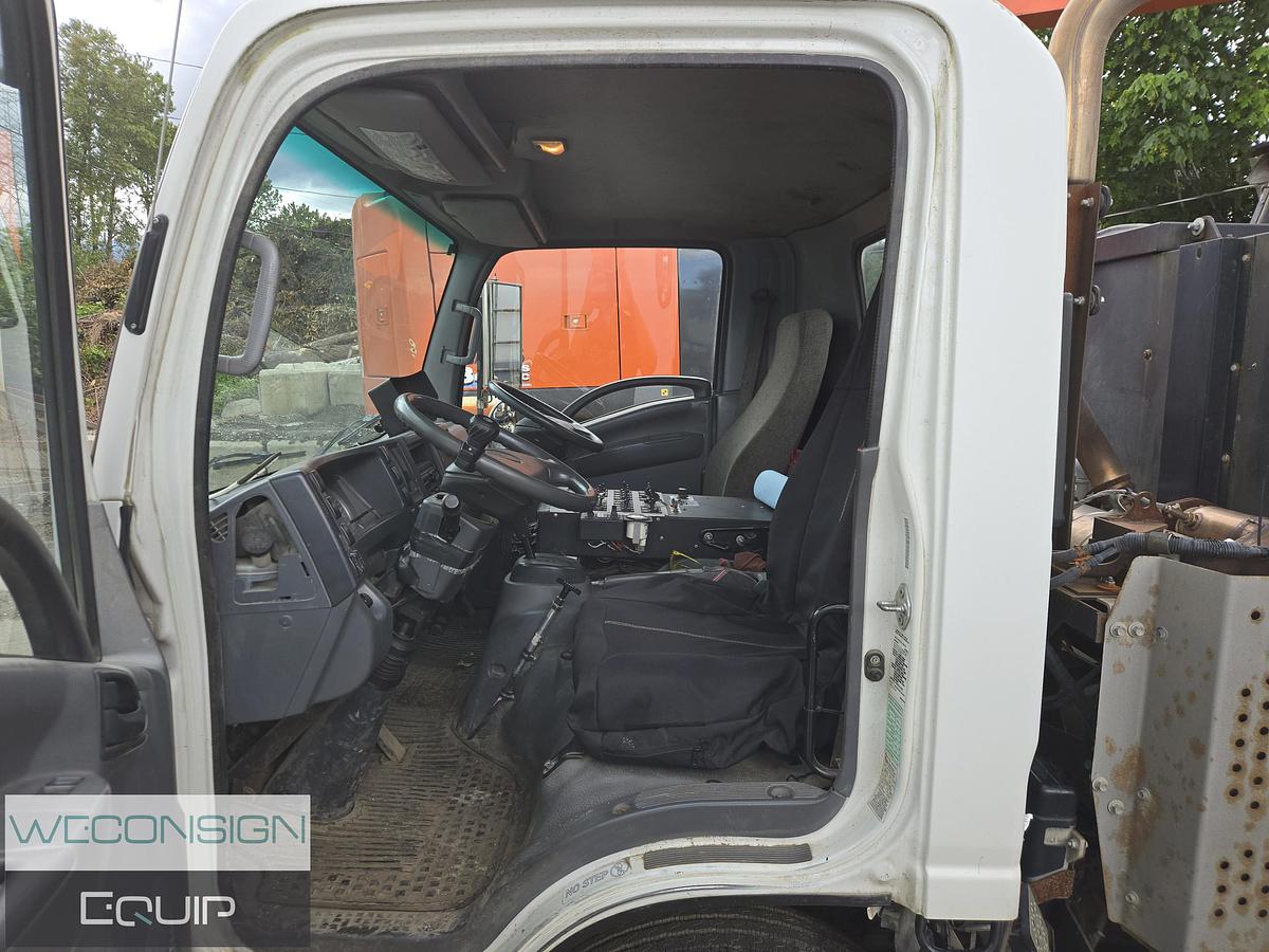 Used 2012 Isuzu NQR Single Axle Sweeper Truck