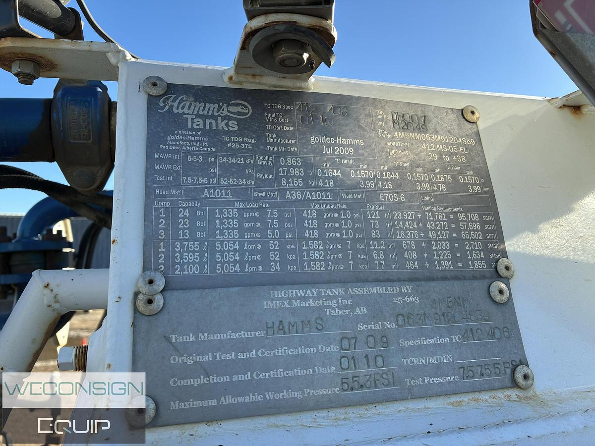 Used 2010 Western Star W4900 Hot Oiler