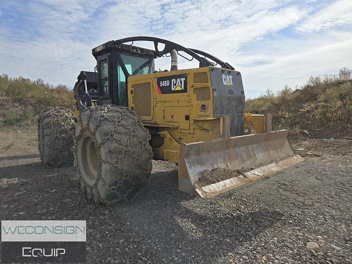 Used 2015 CAT 545D Forestry Skidder
