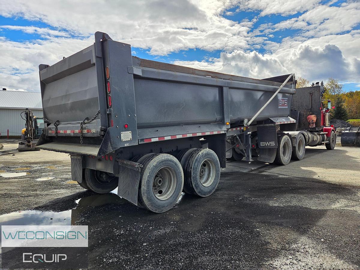 Used 2022 BWS Tandem End Dump Trailer
