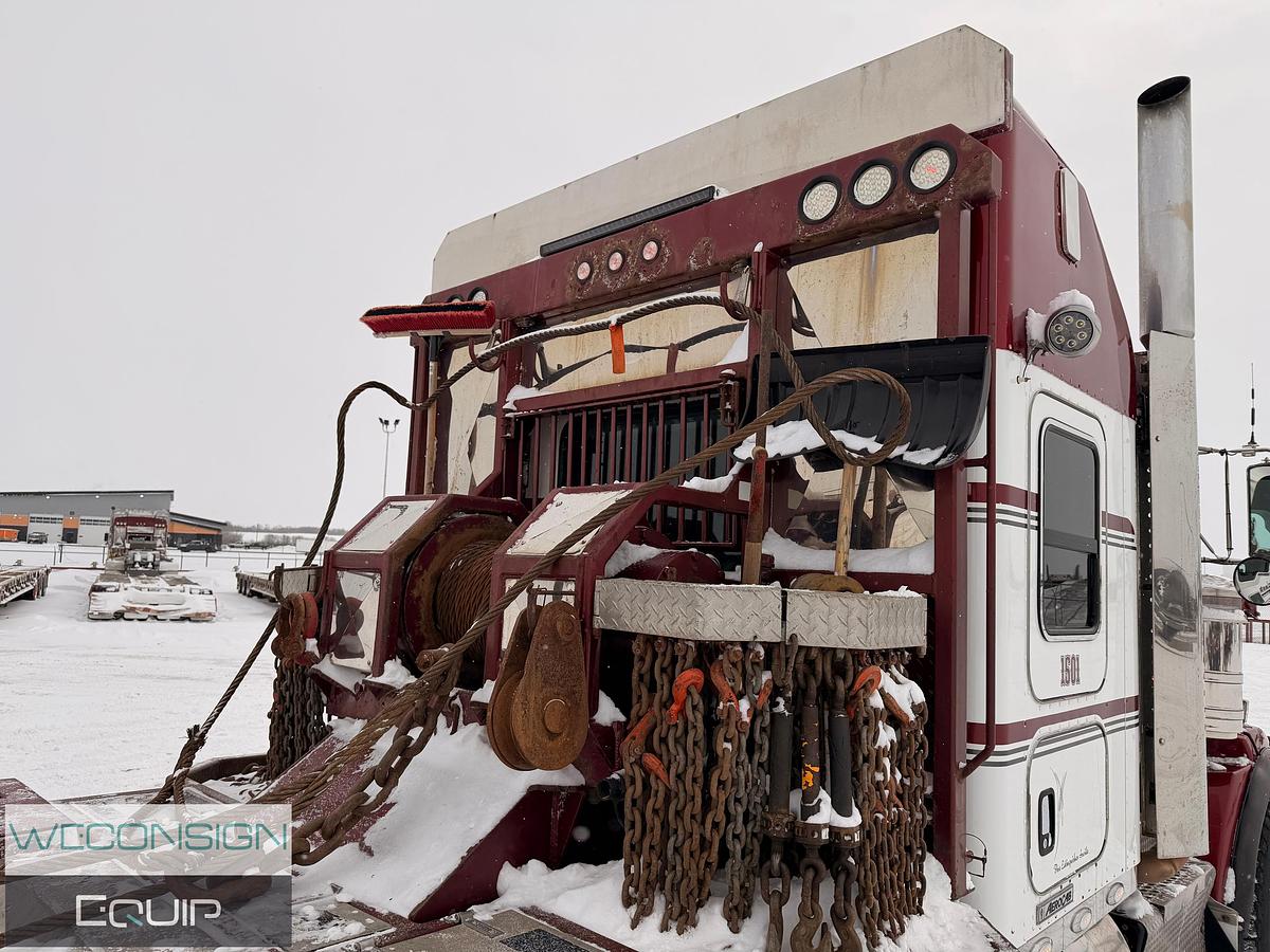 Used 2015 Kenworth T800 Tri Drive Winch Truck