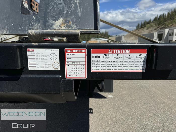 Used 2019 Renn 53FT Step Deck