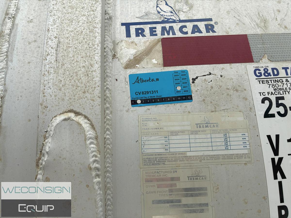 Used 2007 Tremcar DOT 407 Tanker Trailer