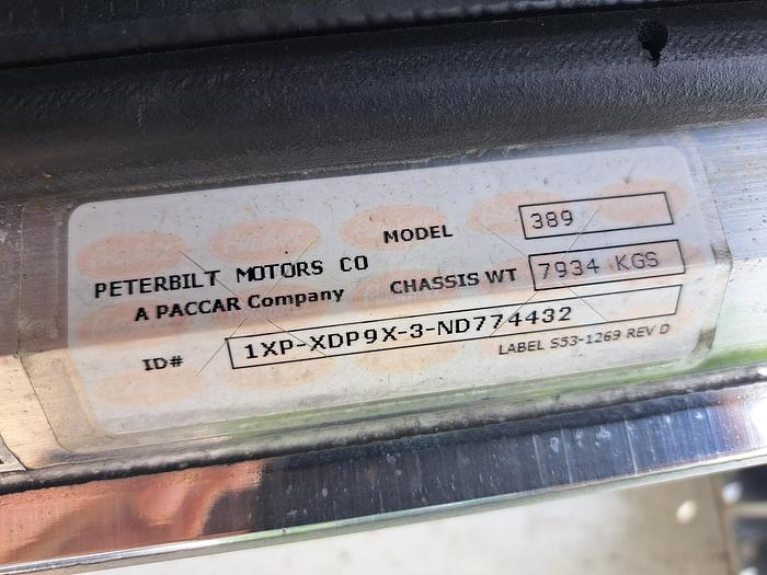 Used 2022 Peterbilt 389 With SUPER 40s HWY Truck Tractor