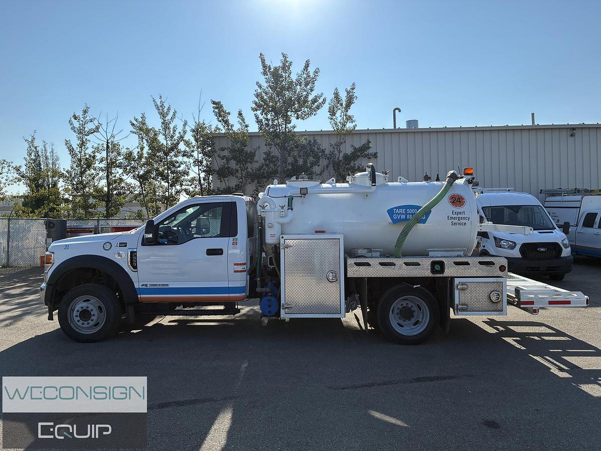 Used 2022 Ford F550 Hydrovac Septic Truck