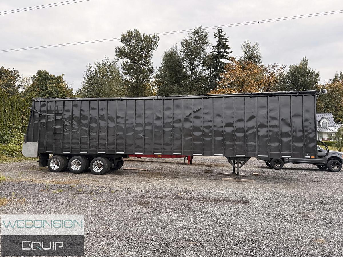 Used 2014 Northern Chain Floor Live Bottom Trailer