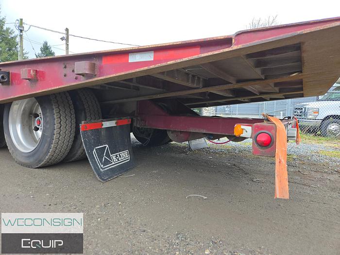 Used 2018 K-Line Sliding Axle/ Recovery Trailer