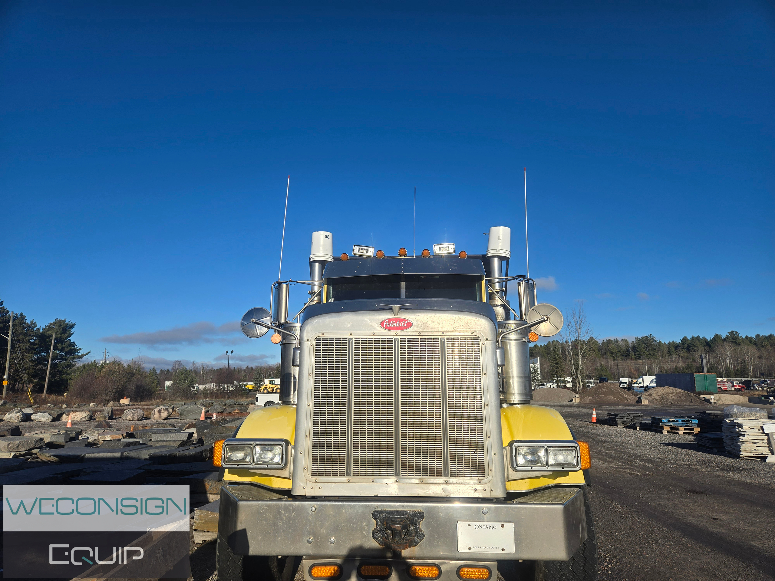 Used 2002 Peterbilt 378 Dump Truck