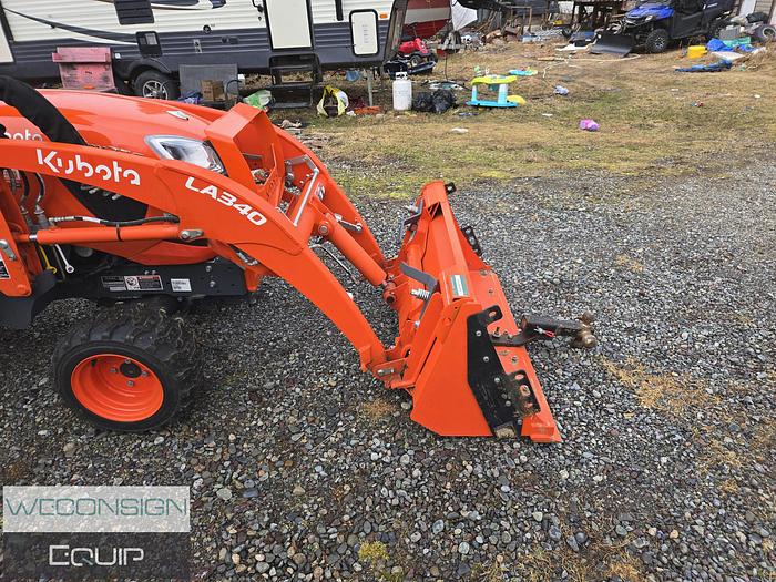 Used 2021 Kubota LA340 Backhoe Loader