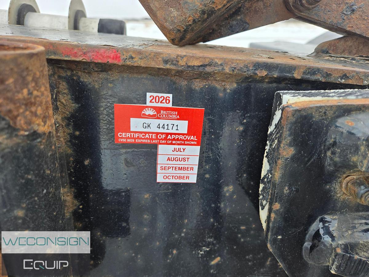 Used 2014 Pacesetter 55T 9 Axle Lowbed/Lowboy Trailer Combination