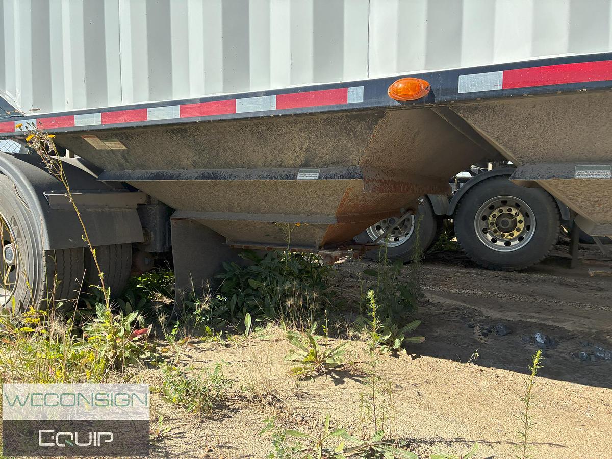 Used 2024 Lode King Super B Bottom End Dump Gravel Trailer