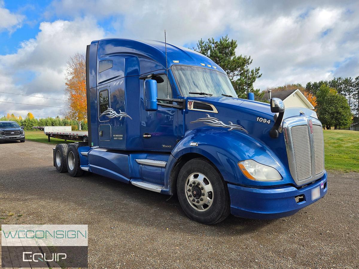 Used 2018 Kenworth T680 Sleeper Truck Tractor