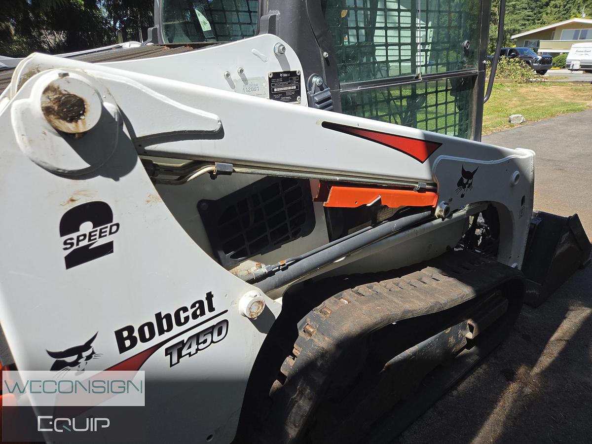 Used 2018 Bobcat T450 Skid Steer/ Track Loader