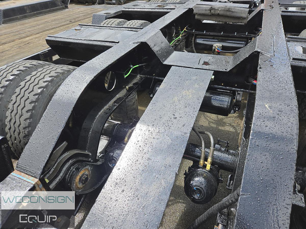 Used 2005 K-Line 60 Ton Lowbed Trailer and Jump Jeep