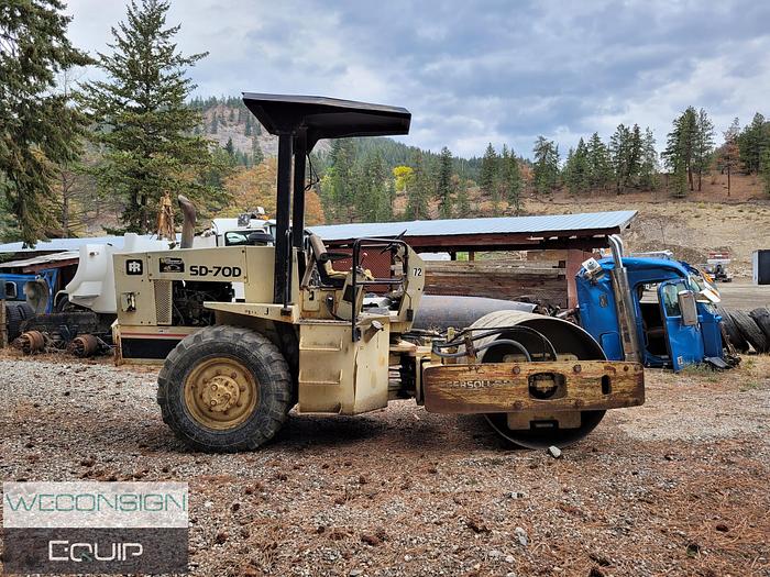 Used 2008 Ingersol Rand SD70 Compactor