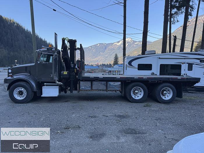 Used 2003 Peterbilt 330 TA Knuckle Picker/ Boom Truck