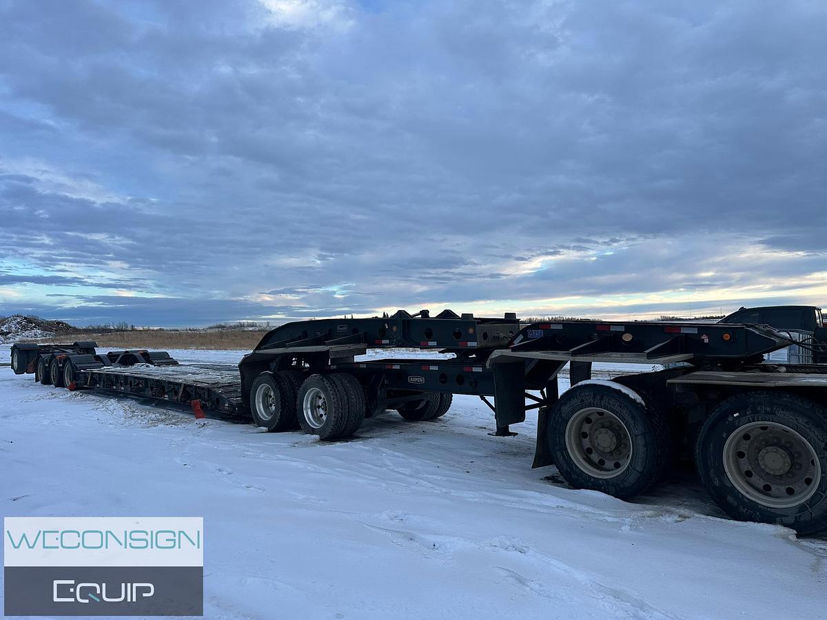 Used 2014 Pacesetter 55T 9 Axle Lowbed/Lowboy Trailer Combination